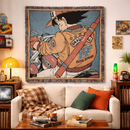 Dragon Ball Z Vol.1 Goku Anime Vintage Retro Woven Throw Blanket