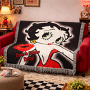 Betty Boop Woven Throw Blanket
