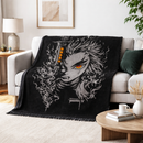 Kyojuro Rengoku Demon Slayer Woven Throw Blanket