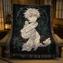 Satoru Gojo Anime Woven Throw Blanket