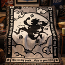 Luffy Fifth Gear One Piece Woven Throw Blanket