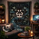Hollow Knight Anime Art Woven Throw Blanket