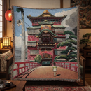 Spirited Away Woven Throw Blanket