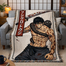 Toji Jujutsu Kaisen Japan Style Woven Throw Blanket