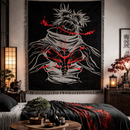 Choso Kamo Jujutsu Kaisen Woven Throw Blanket