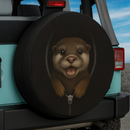 Otter Zipper Jeep Car Spare Tire Cover
