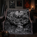 Berserk Eclipse Woven Throw Blanket
