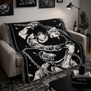 Toji Fushiguro Jujutsu Kaisen Woven Throw Blanket