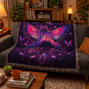Shinobu Butterfly Demon Slayer Woven Throw Blanket