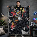 Gumdam Woven Throw Blanket