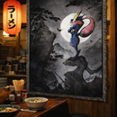 Greninja Art Woven Throw Blanket