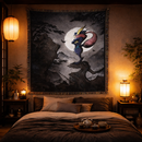 Greninja Art Woven Throw Blanket