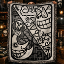 Soul Eater Sun Moon Anime Woven Throw Blanket