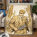 Kento Nanami Jujutsu Kaisen Japan Anime Woven Throw Blanket