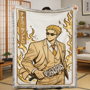 Kento Nanami Jujutsu Kaisen Japan Anime Woven Throw Blanket