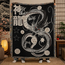 Shenron Dragon Ball Woven Throw Blanket