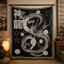 Shenron Dragon Ball Woven Throw Blanket