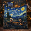Jujutsu Kaisen Starry Night Woven Throw Blanket