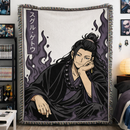 Geto Jujutsu Kaisen Japan Anime Woven Throw Blanket