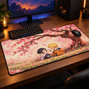 Chibi Naruto x Hinata Cherry Blossom Desk Mat