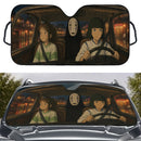 Chihiro No Face Haku Spirited Away Ghibli Studio Car Auto Sunshades