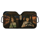 Chihiro No Face Haku Spirited Away Ghibli Studio Car Auto Sunshades