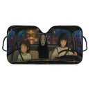 Chihiro No Face Haku Spirited Away Car Auto Sunshades