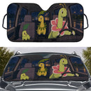 Chikorita x Bayleef x Meganium Pokemon Car Auto Sunshades