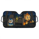 Chimchar x Piplup x Turtwig Pokemon Car Auto Sunshades