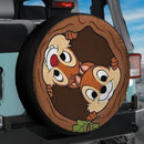 Chip & Dale Cartoon Car Spare Tire Cover