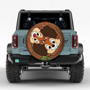 Chip & Dale Cartoon Car Spare Tire Cover