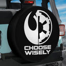 Star Wars Choose Wisely Car Spare Tire Cover