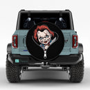 Chucky Horror Movie Unzipped Jeep Car Spare Tire Cover