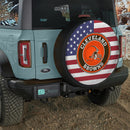 Cleveland Browns US Flag Jeep Car Spare Tire Cover