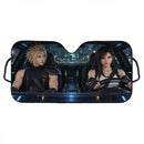 Cloud Strife x Tifa Lockhart Final Fantasy VII Custom Car Windshield Sunshades