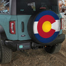 Colorado Symbol Car Spare Tire Cover