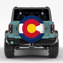 Colorado Symbol Car Spare Tire Cover