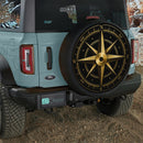 Compass Gold Car Spare Tire Cover