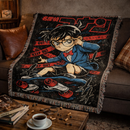 Detective Conan Woven Throw Blanket