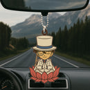 Conan Kaito Kid Mandala Meditating Yoga Lotus Car Ornament Custom Car Accessories Decorations