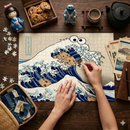 Cookie The Great Wave Jigsaw Puzzle
