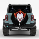 IT Pennywise Horror Unzipped Jeep Car Spare Tire Cover