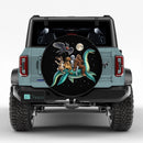 Cryptids Journey Car Spare Tire Cover With Camera Hole