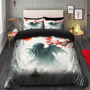 Cthulhu In The Japan Landscape Bedding Set