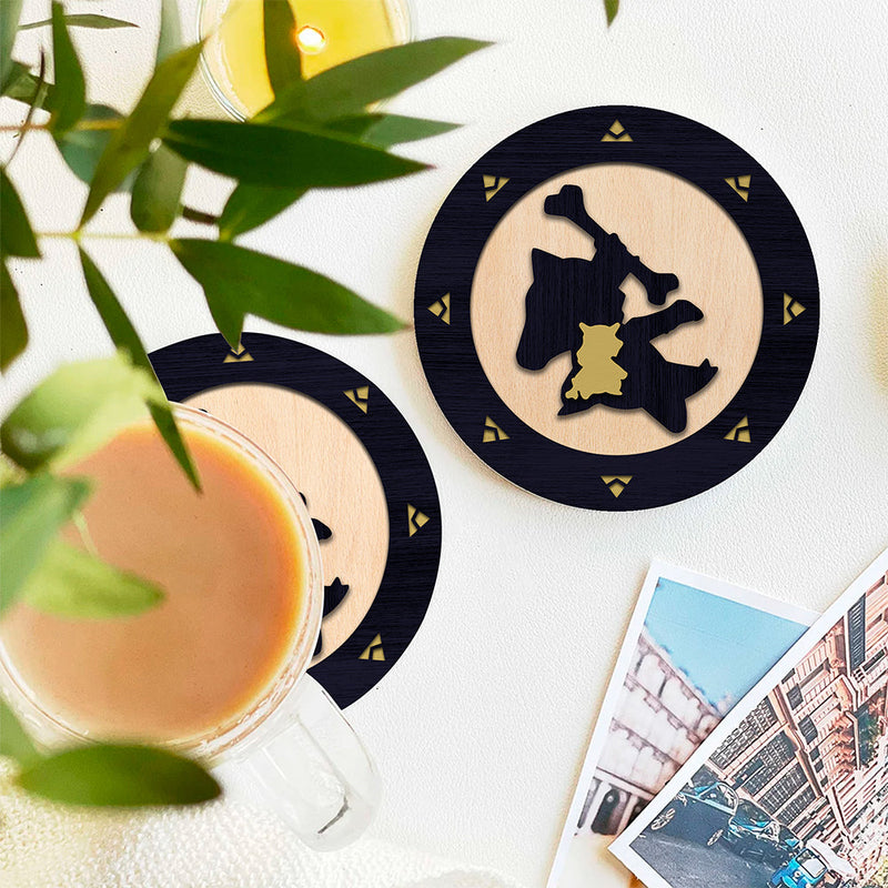 Cubone pokemon Ceramic Decor Coaster - Gift Idea