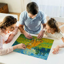 Cat Painting Van Gogh Style Jigsaw Puzzle