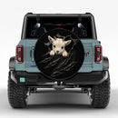 Cute Baby Goat Tearing Car Spare Tire Cover
