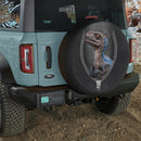 Blue Velociraptor Jurassic World Dinosaur Jeep Car Spare Tire Cover