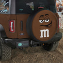 Cute Brown Chocolate Candy Jeep Car Spare Tire Cover