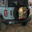 Cute Bus Peace Love And Light Car Spare Tire Cover